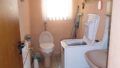 WC mit Waschmaschinenanschluss
