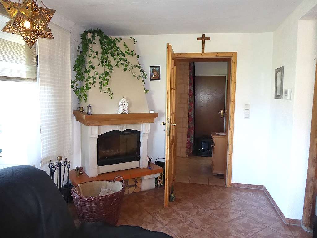 Wohnzimmer m. Kaminofen