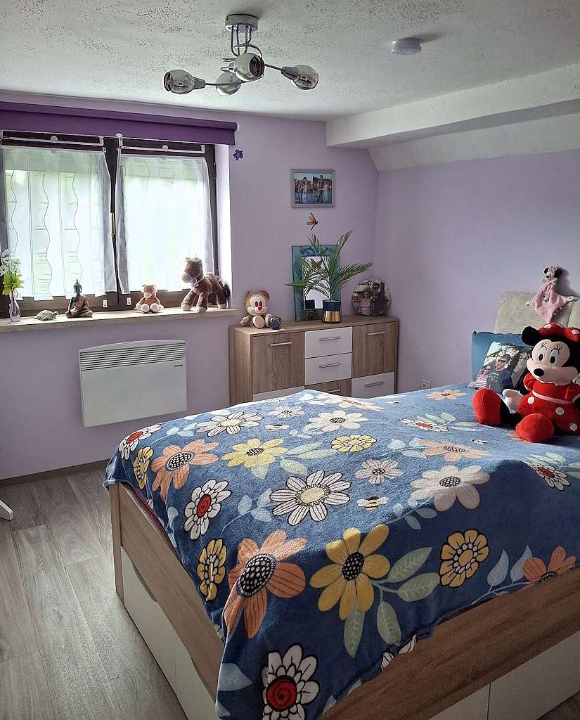 Schlafzimmer ohne Möblierung