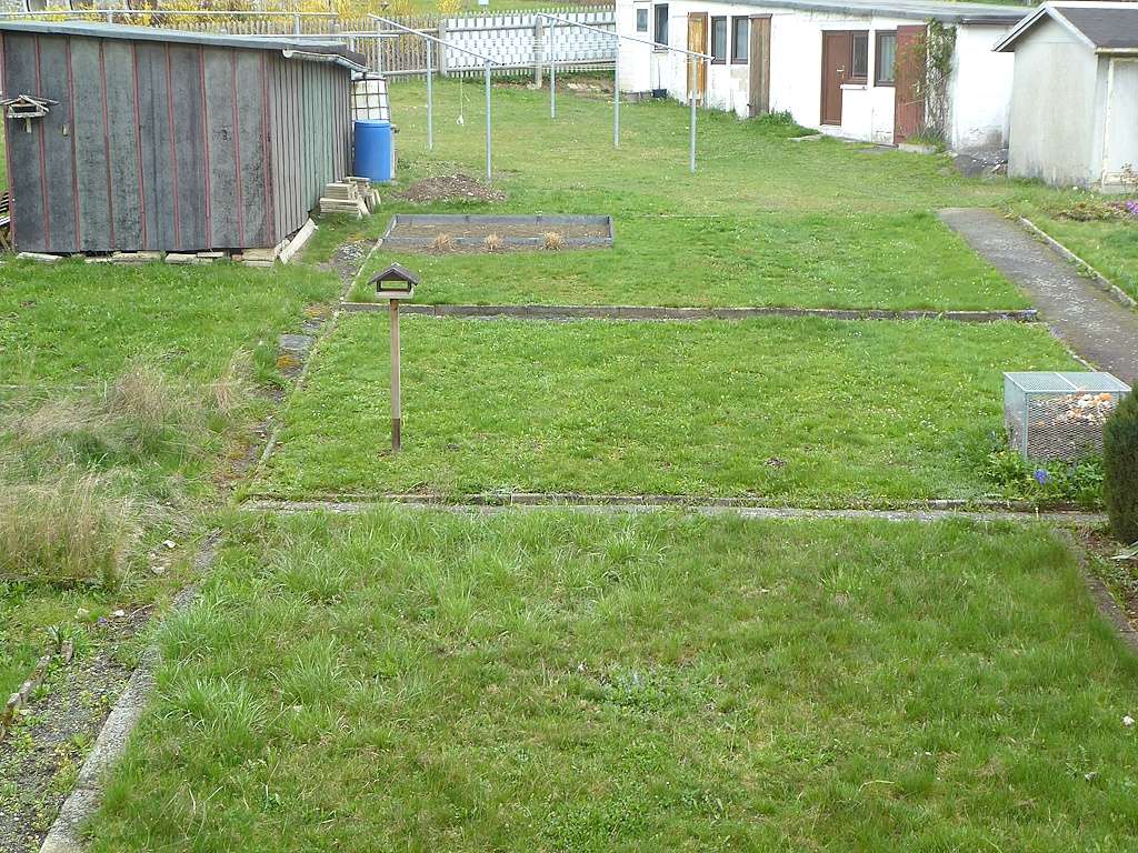Garten anteilig
