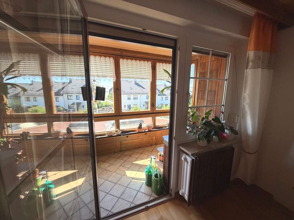 Balkon mit Wintergartenverglasung EG