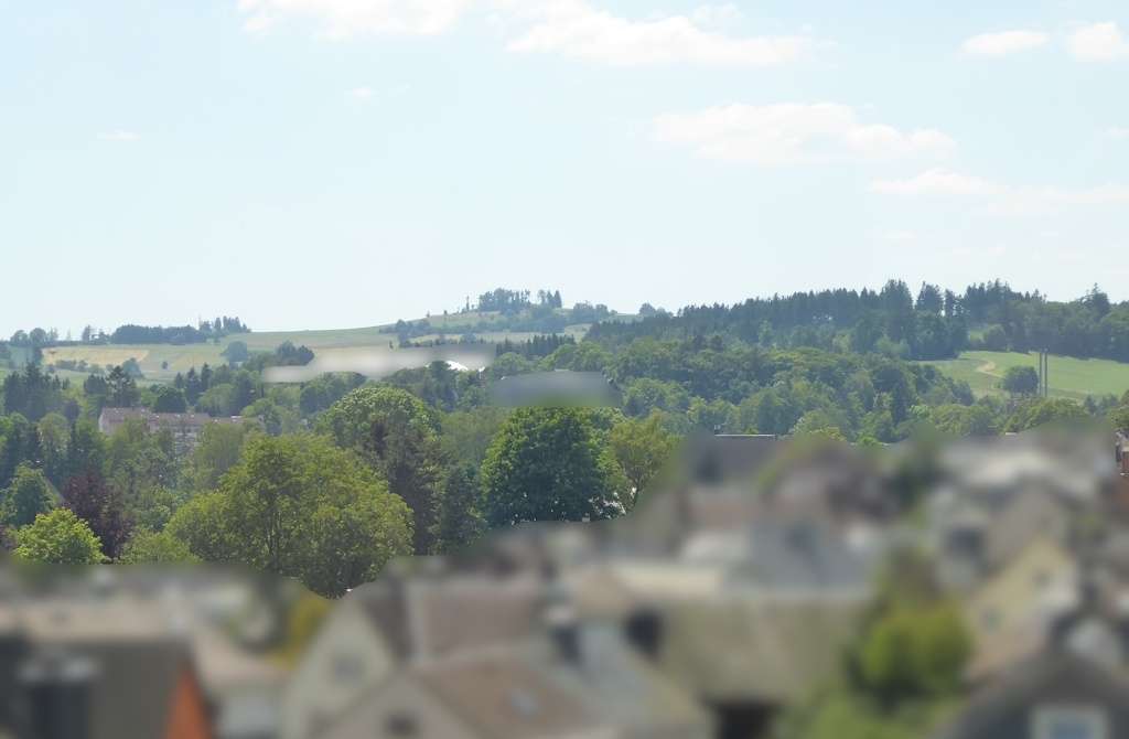 Aussicht über Bad Steben